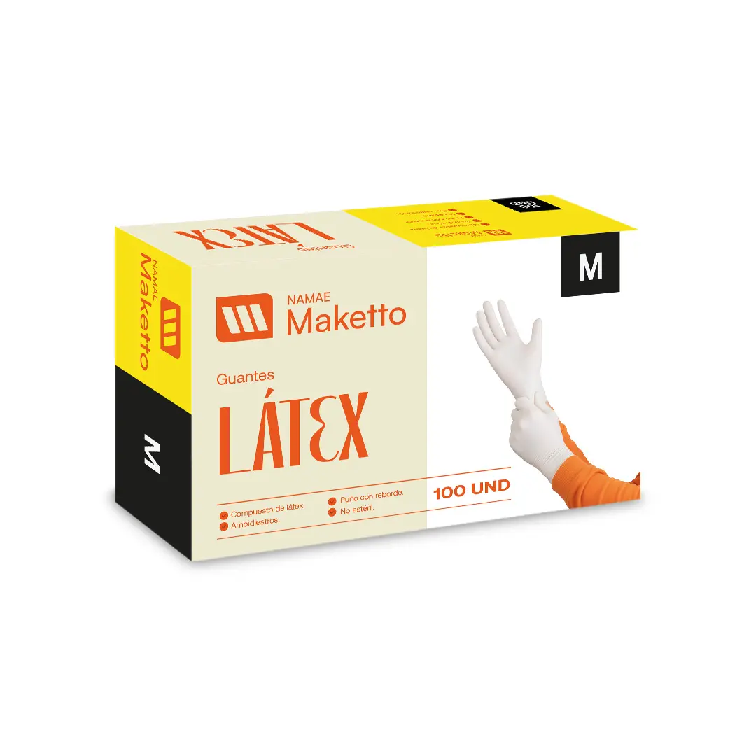 Guantes latex