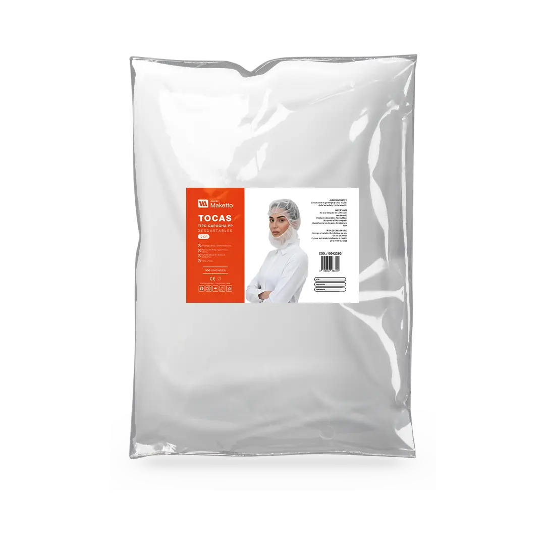 Tocas tipo Capucha PP 12 gramos