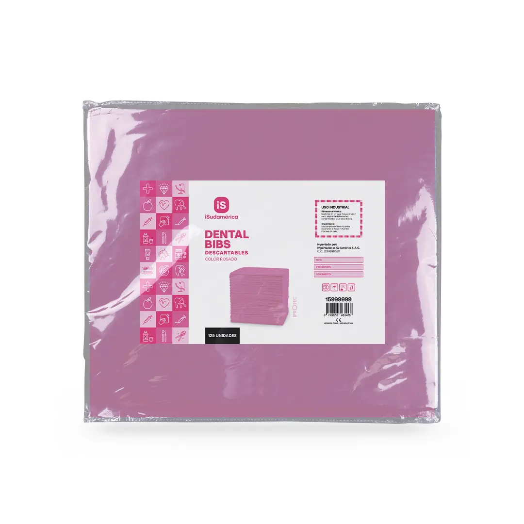 Dental Bibs Rosado