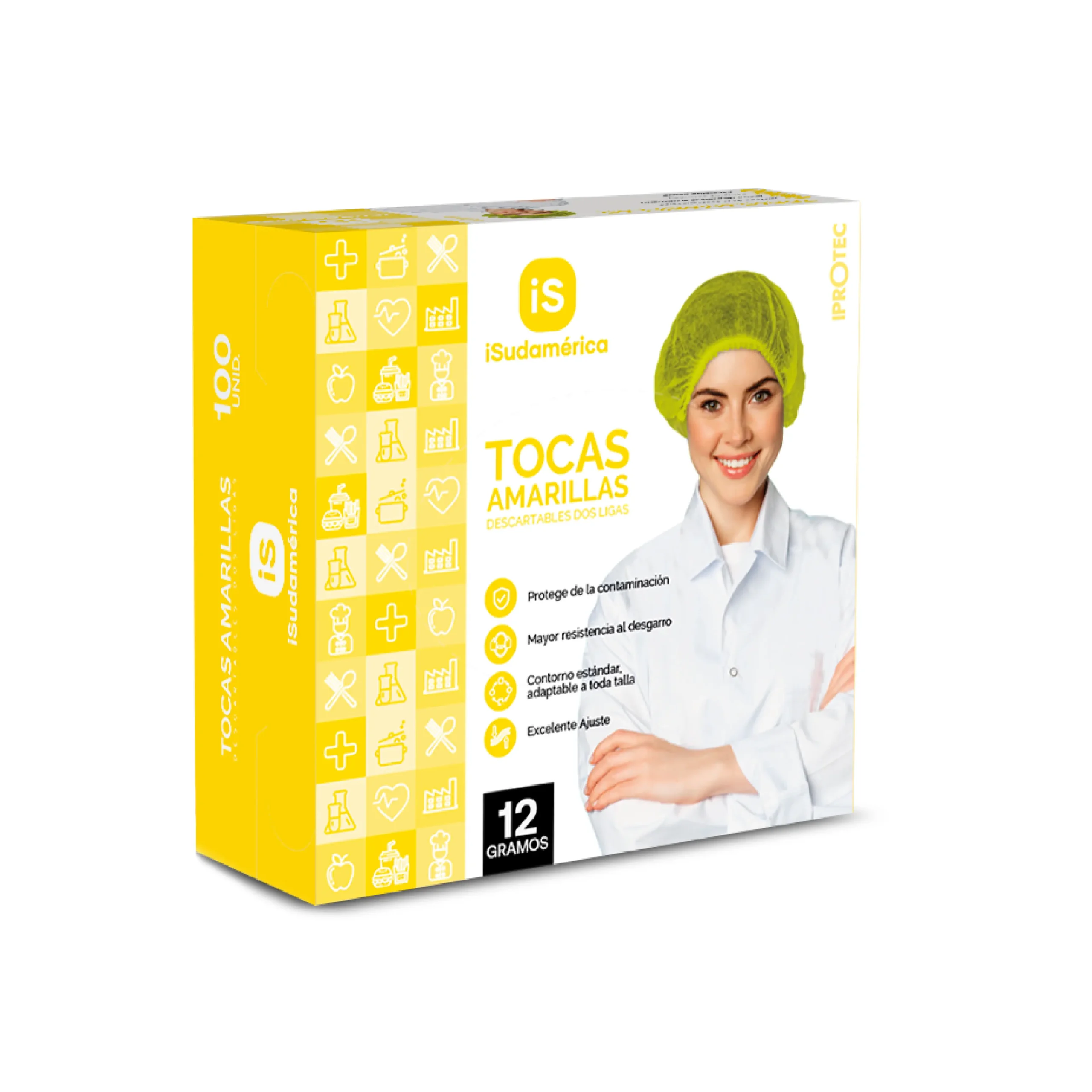 Tocas Amarillas Dos Ligas 12 gramos