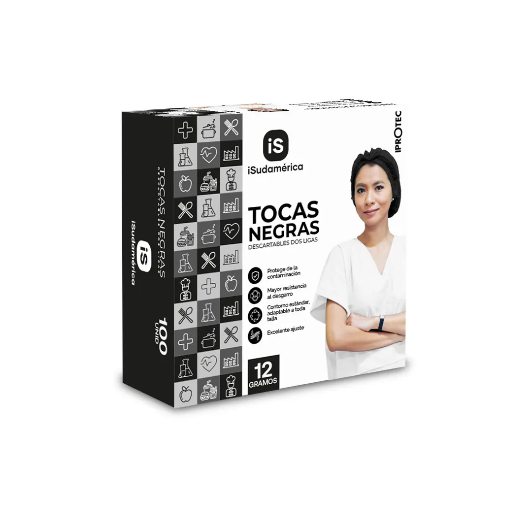 Tocas Negras Dos Ligas 12 gramos