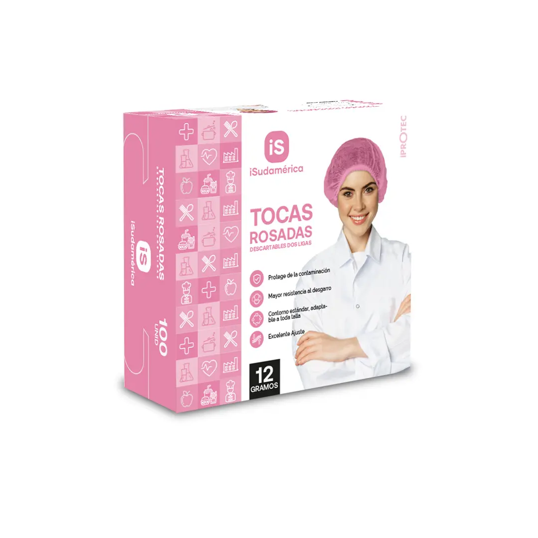 Tocas Rosadas Dos Ligas 12 gramos